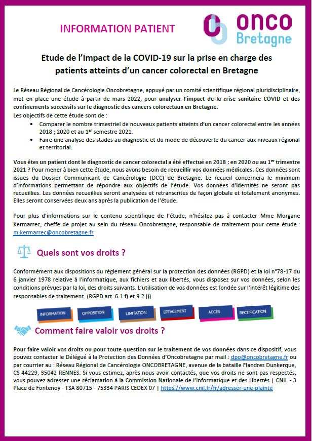 Info patient oncobretagne