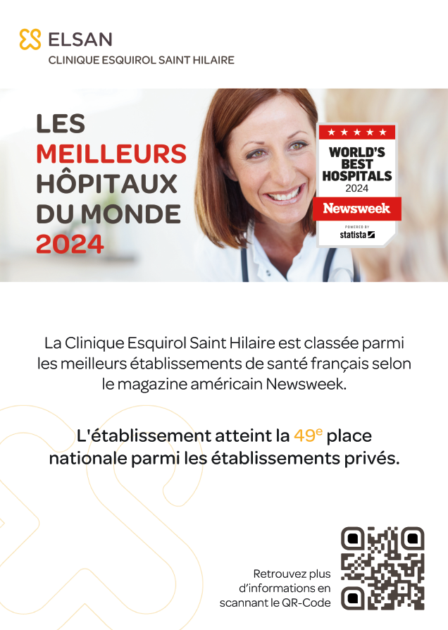 classement Newsweek 2024 clinique esquirol saint hilaire calabet