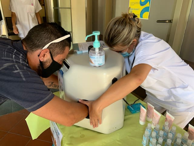 lavage des mains