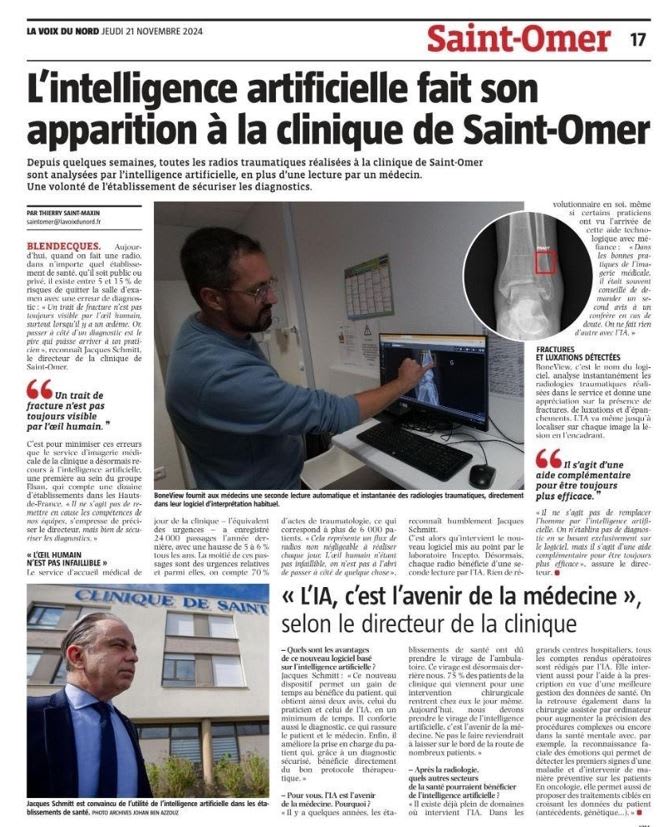 IA Clinique de Saint Omer