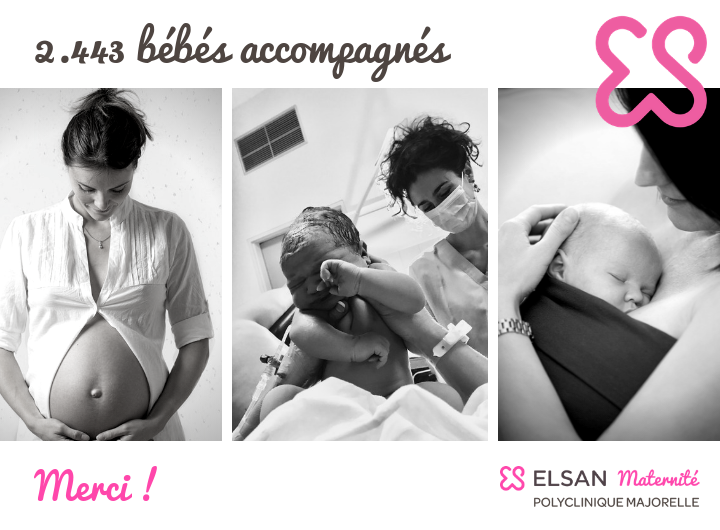 Nombre de naissances Nancy Maternité Polyclinique Majorelle 2018