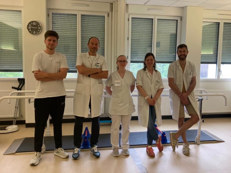 équipe médicale SMR saint saulve