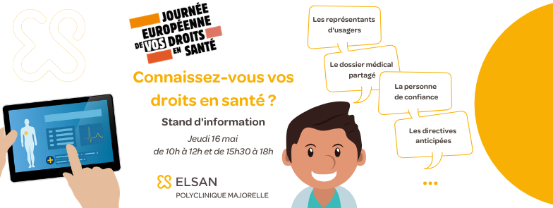 Journée européenne de vos droits en santé Polyclinique Majorelle Nancy Elsan