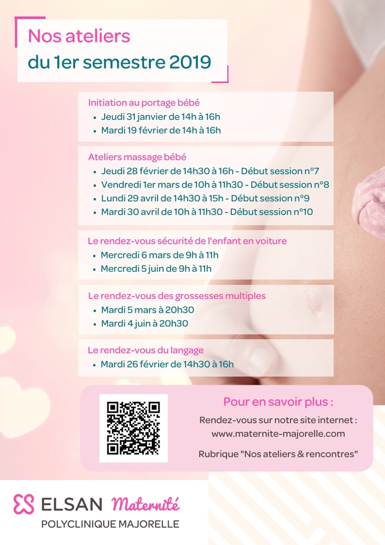 Ateliers maternité Polyclinique Majorelle Nancy