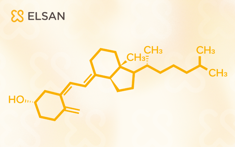 Structure chimique de la vitamine D