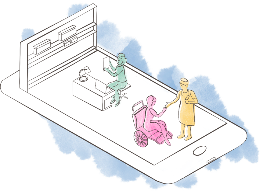 Vos séance de dialyse au Centre d'hémodialyse de l'Archette