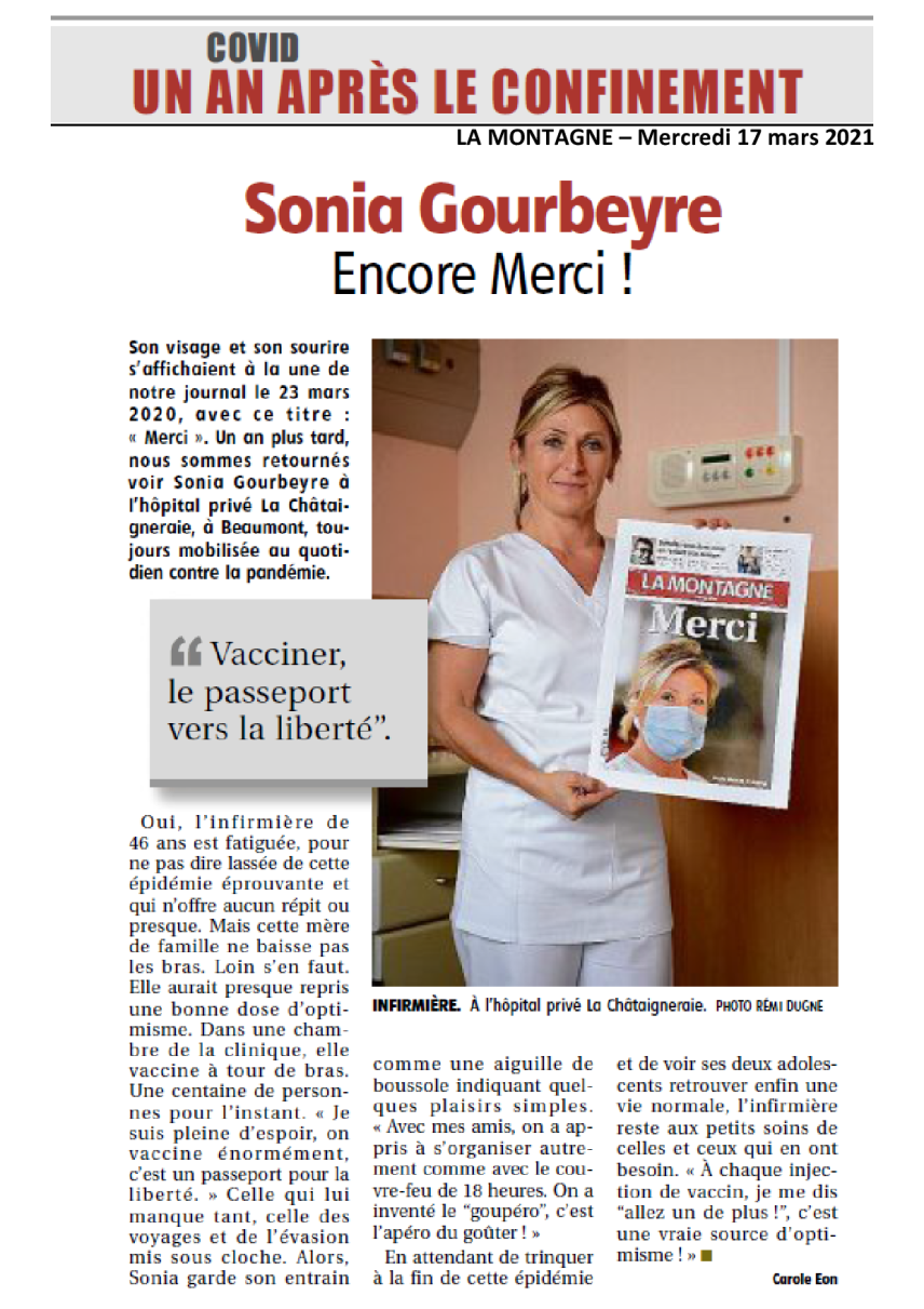 Article covid 1 ans après