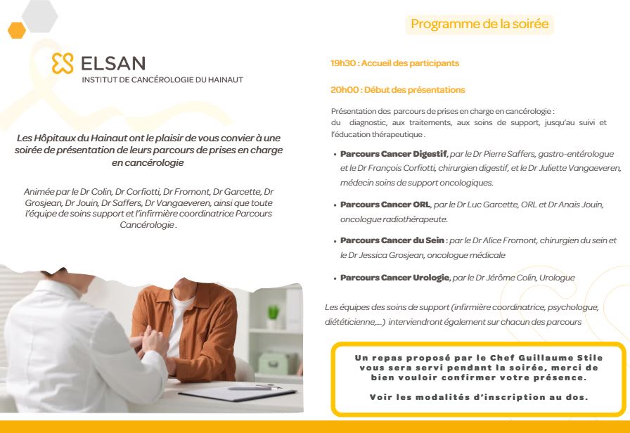 programme invitation soirée cancerologie valenciennes