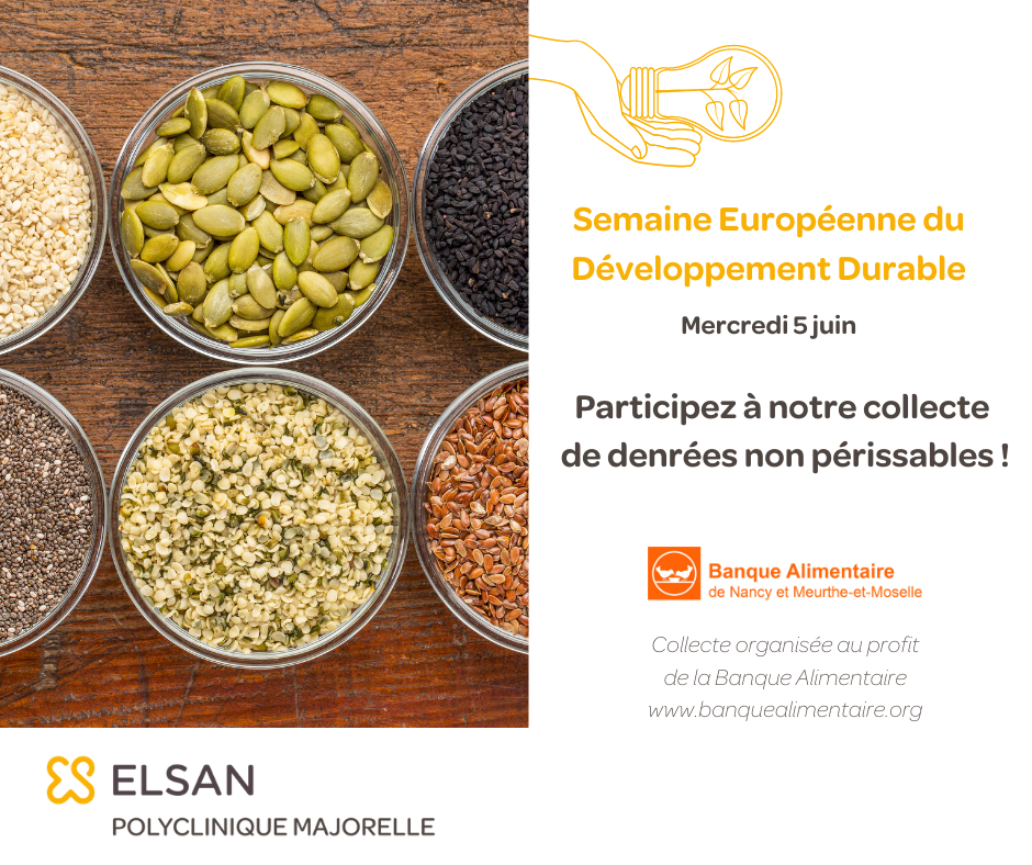 Collecte Banque Alimentaire Polyclinique Majorelle Nancy