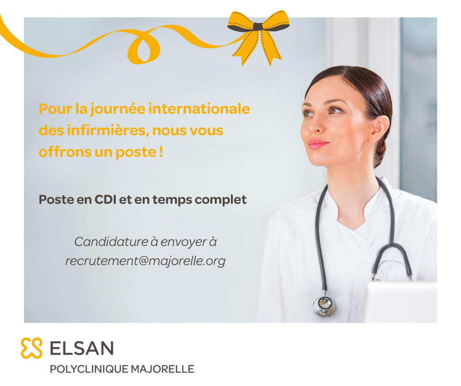 Recrutement infirmières Polyclinique Majorelle Nancy Elsan