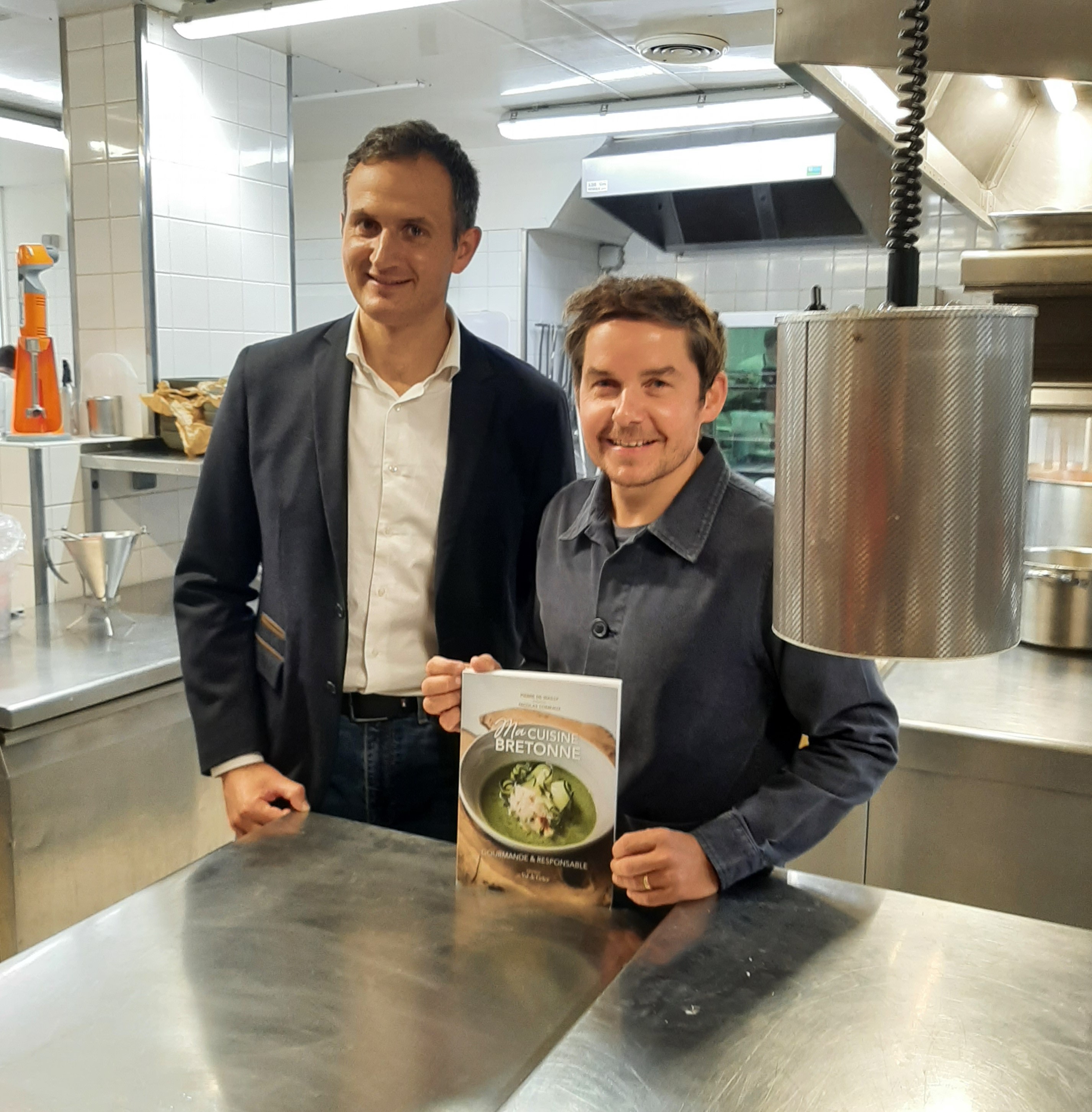 Livre "Ma cuisine bretonne" écrit par Nicolas Conraux et Pierre De Wailly