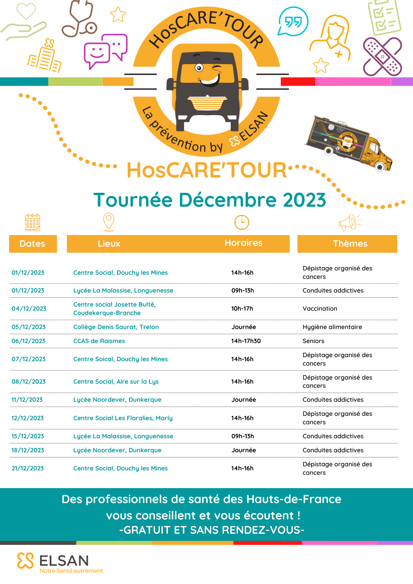 hoscaretour decembre 2023