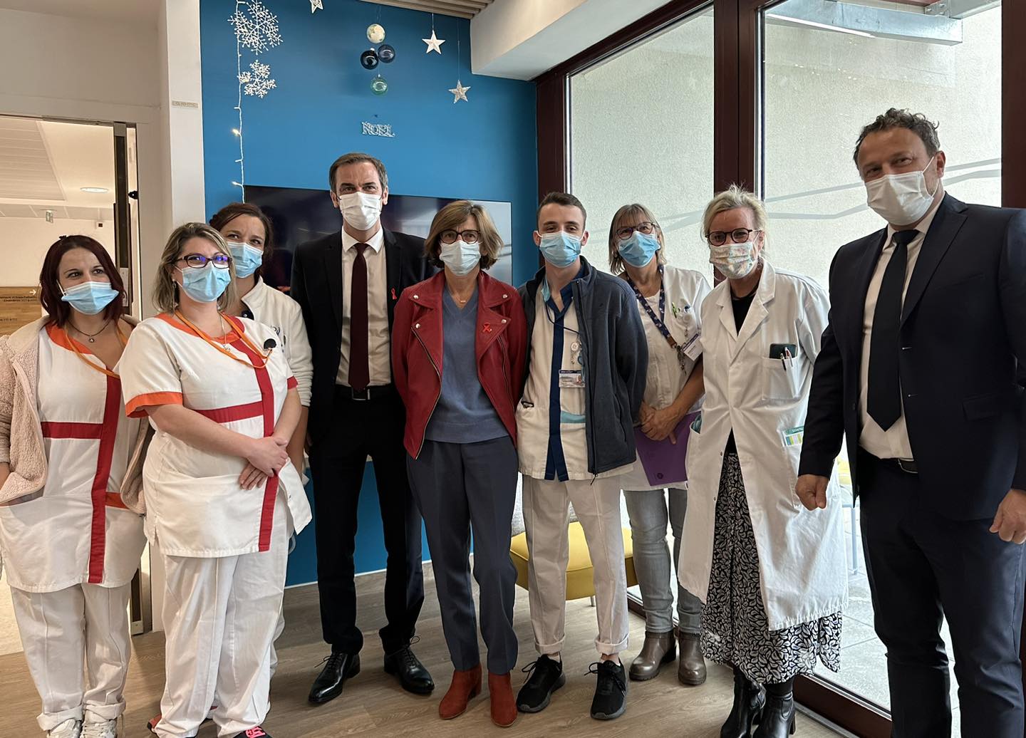 Visite des ministres