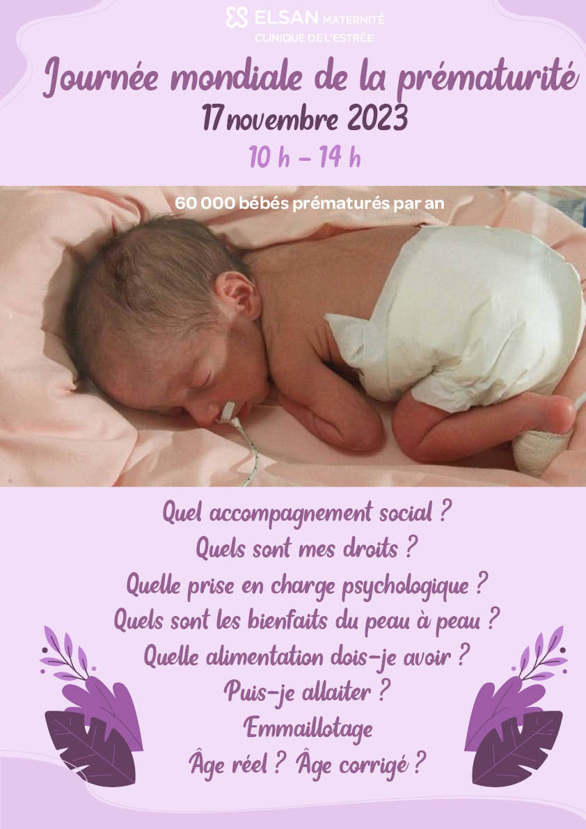 Journée mondiale de la prématurité du 17 novembre 2023
