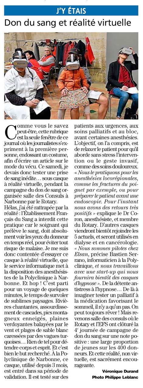 Article de presse