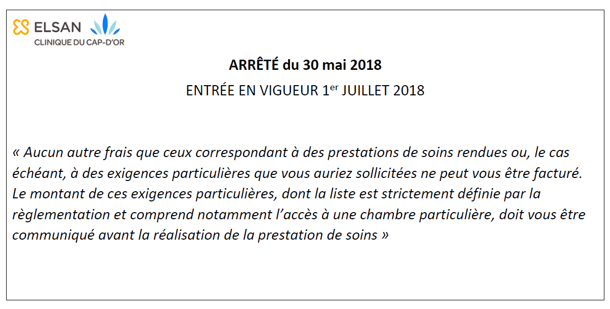 arreté 30 mai 2018