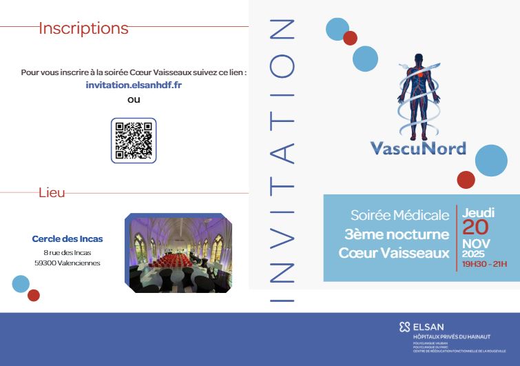 programme Invitation vasculaire valenciennes