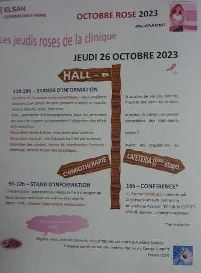 Clinique saint-pierre cancer du sein