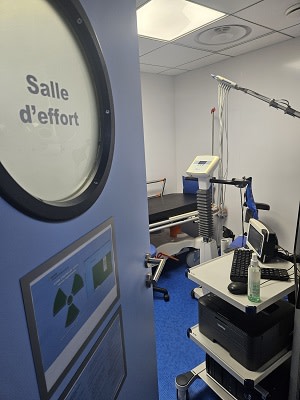 épreuve d'effort sous scintigraphie