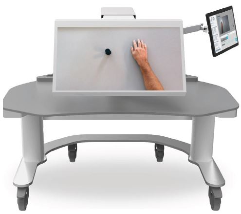 machine thérapie miroir dispositif de rééducation innovant pour les patients post AVC