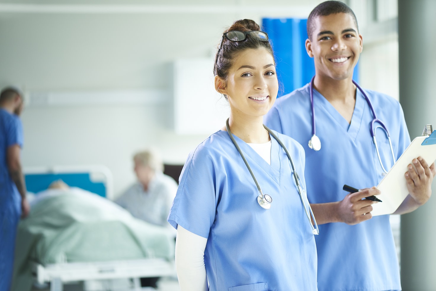 L'équipe médicale de l'HAD