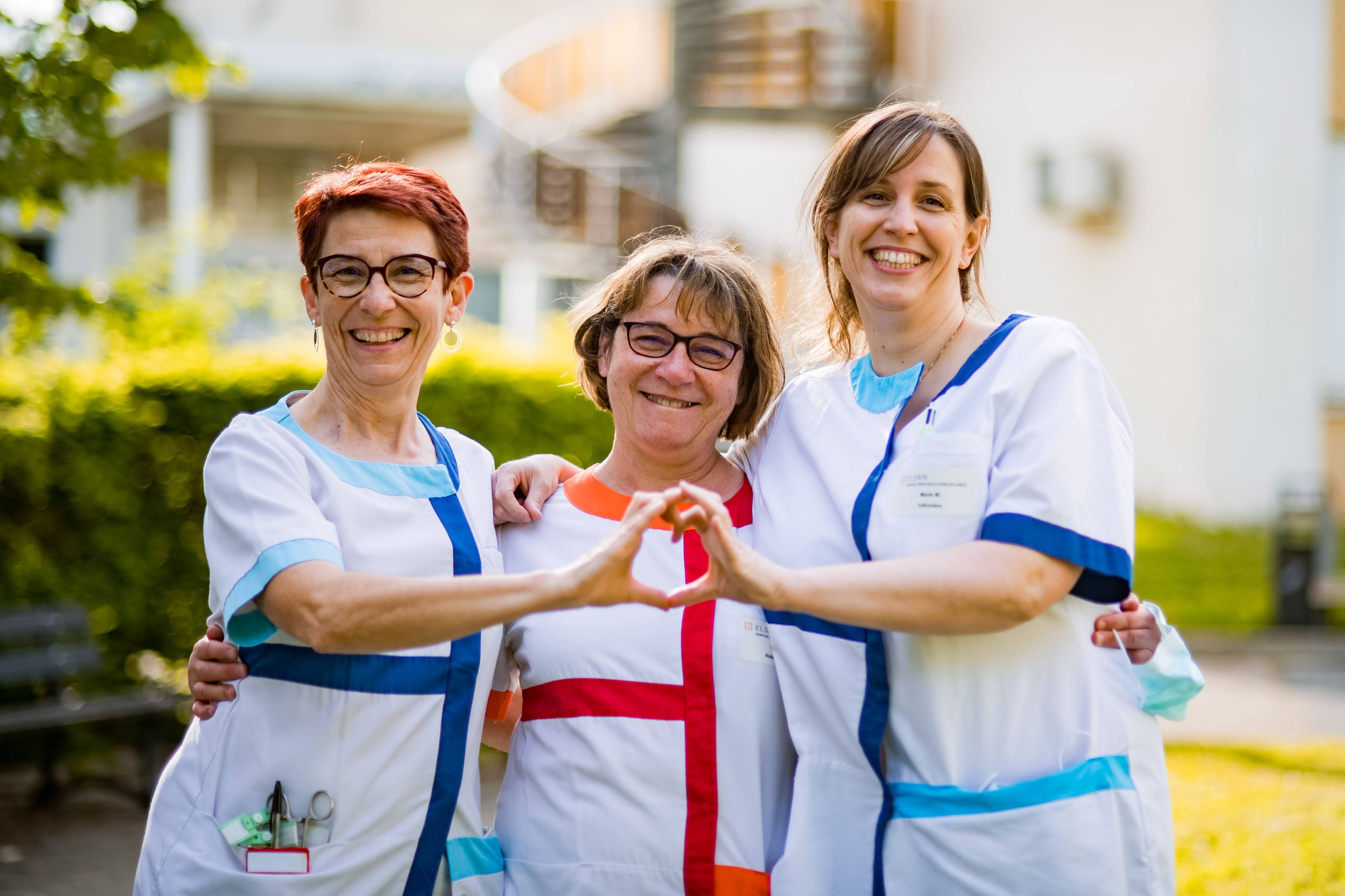 Infirmières soudées