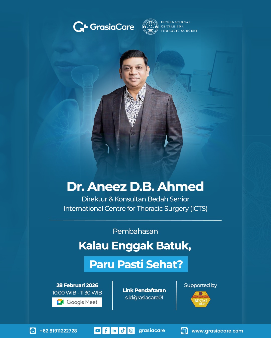 Kalau Enggak Batuk, Paru Pasti Sehat?