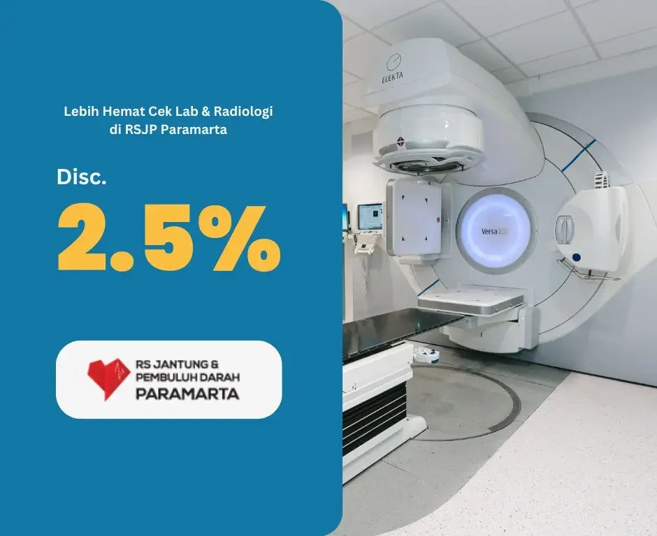 RSJP Paramarta - Disc. 2,5% Laboratorium and Radiology Test