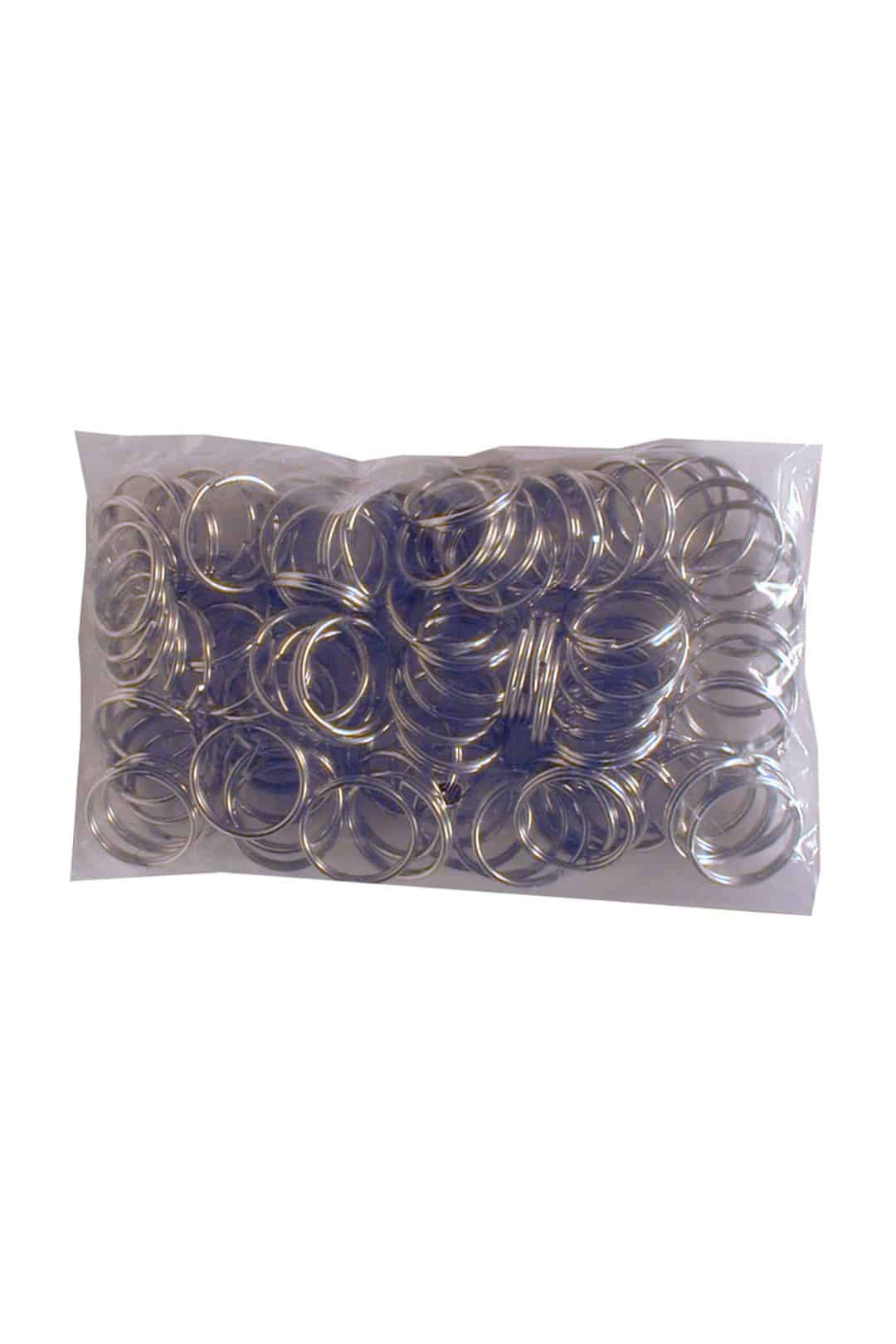 t357 telkee deluxe split rings 25mm diameter qty 100