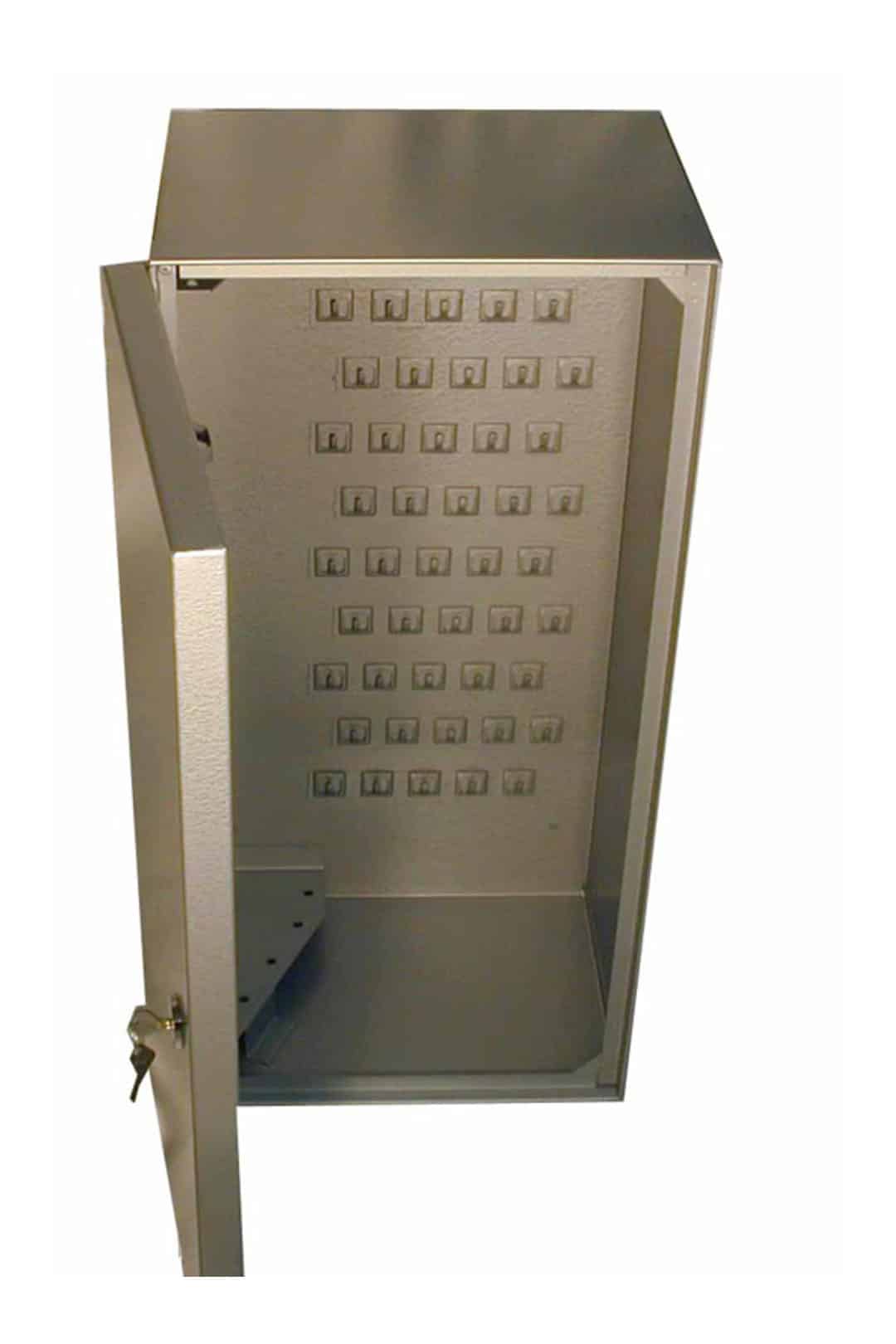 t3930gm telkee 686l key cabinet only grey w mkp slam latch