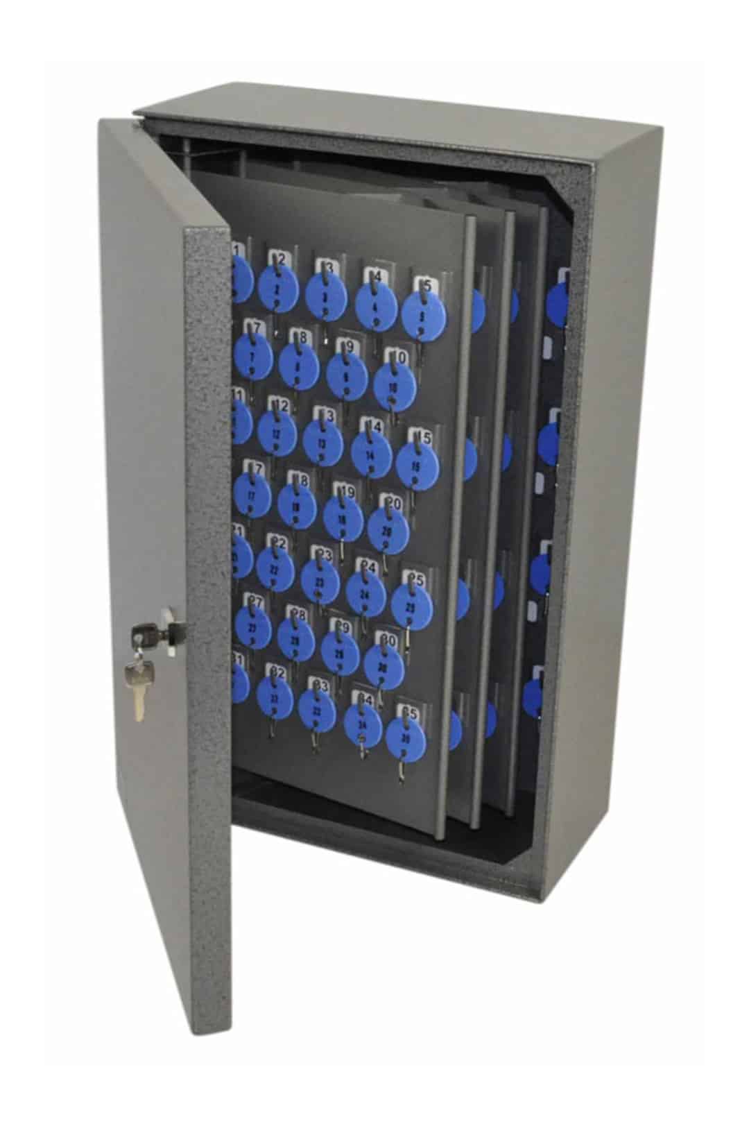 t383 telkee 530 key cabinet 245 hooks grey