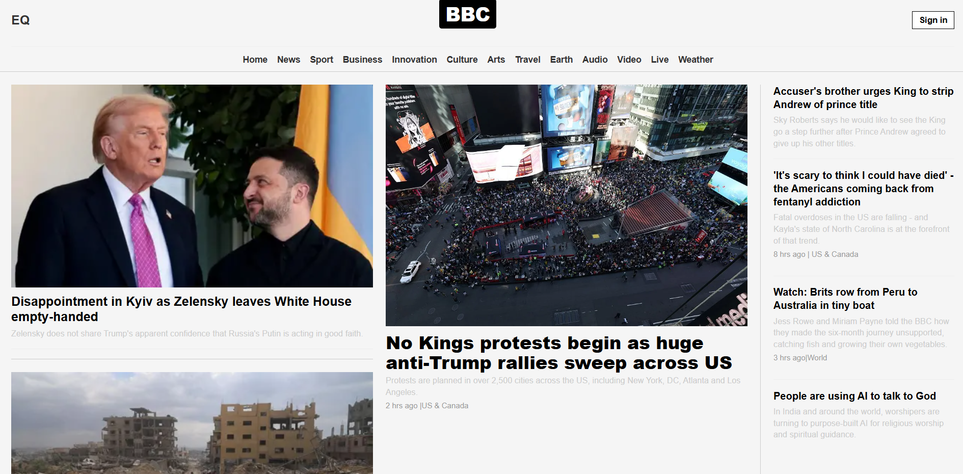 BBC News Clone