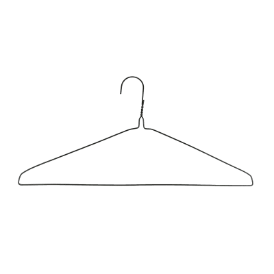 18" 13G Suit Hanger - Lucky Cloud Hanger