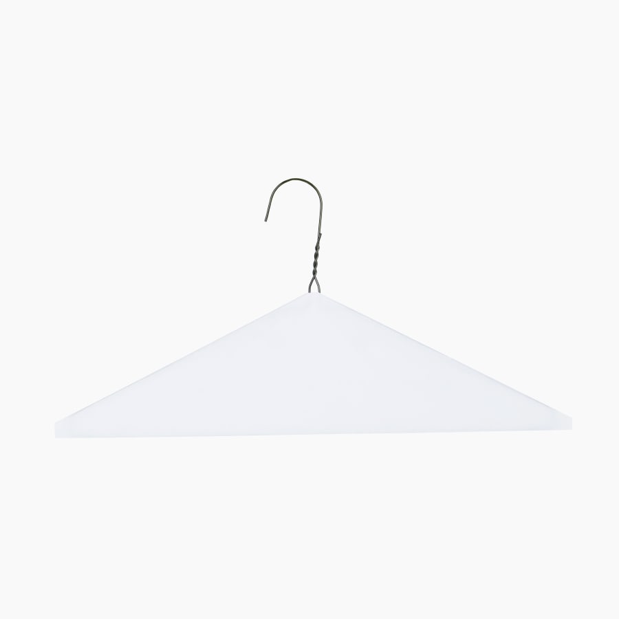 16" Caped Hanger (Plain) - Lucky Cloud Hanger
