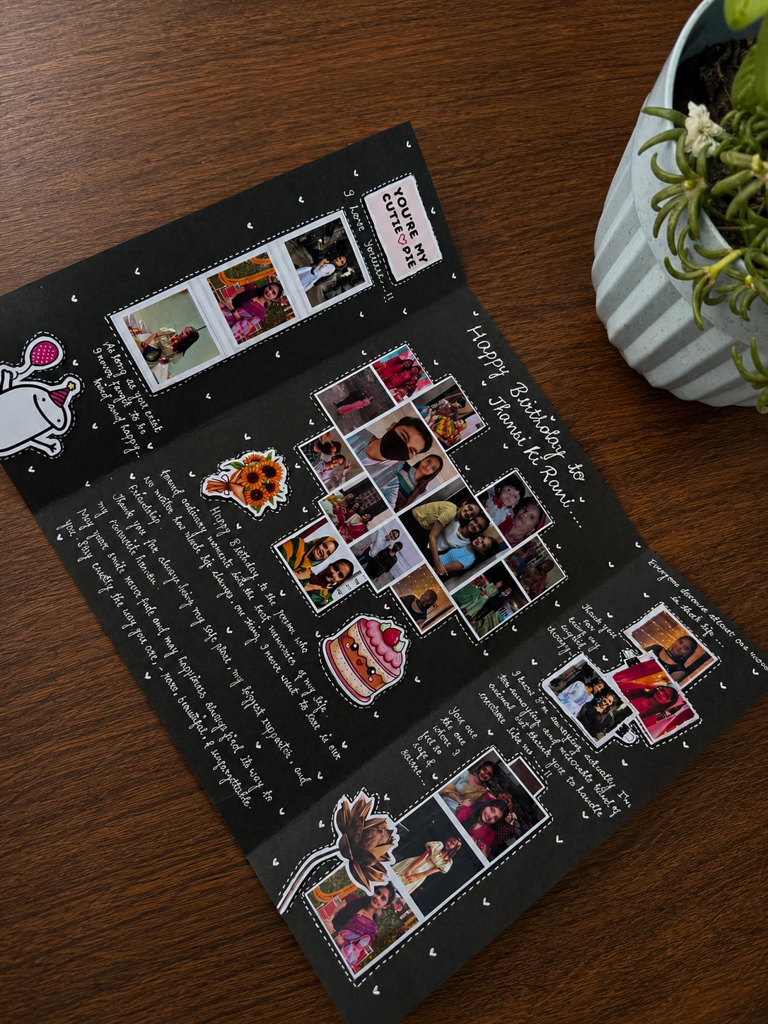 Premium Hand-Written Scrapbook Folder