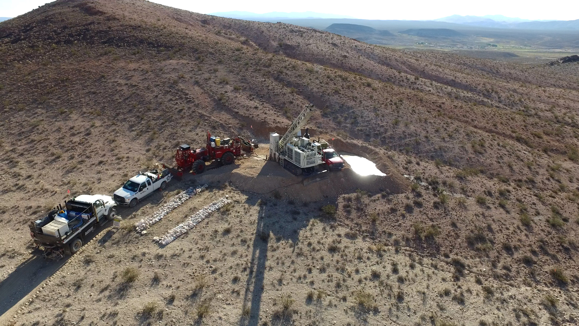 North Bullfrog Driling, Corvus Gold, Nevada