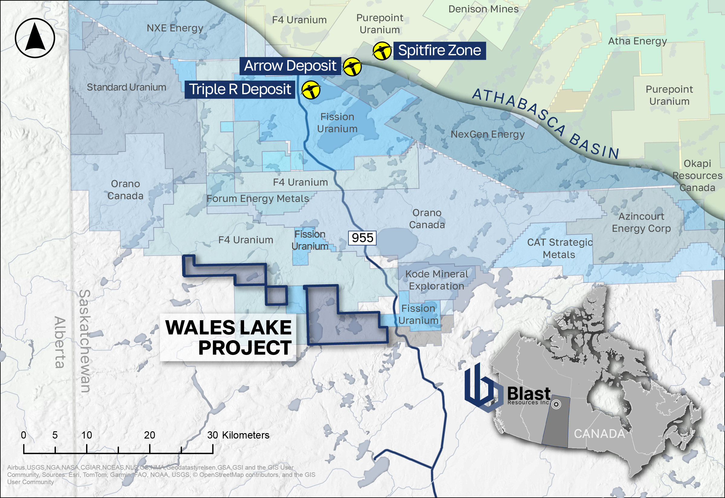 Wales Lake Project Athabasca Basin