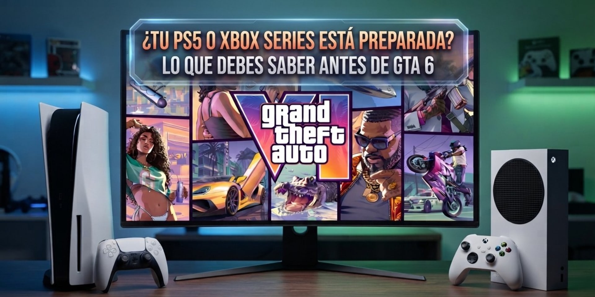 ¿Tu PS5 o Xbox Series está preparada para GTA 6? Qué revisar antes del lanzamiento