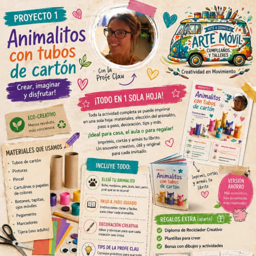 Ebook de reciclado de Arte Movil | Arte Móvil - Talleres de arte a domicilio Valentín Alsina | RDP Argentina