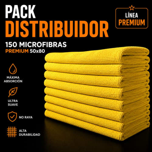 Pack x150 Paños de Microfibra 50x80 - Producto