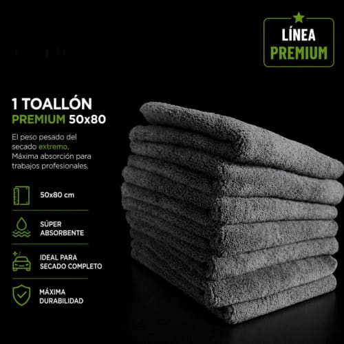 Toallon De Secado MIcrofibra Super Absorbente - Producto