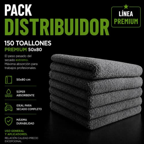Pack x150 Toallones De Secado MIcrofibra Super Absorbente - Producto