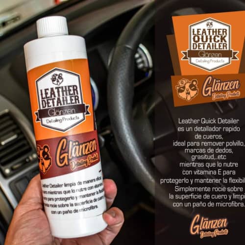 Leather Quick Detailer - Detallador Rapido de Cueros - Producto