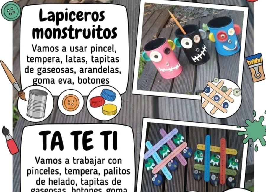 Taller de arte y reciclado para niños - Servicio de Arte Movil | RDP Argentina