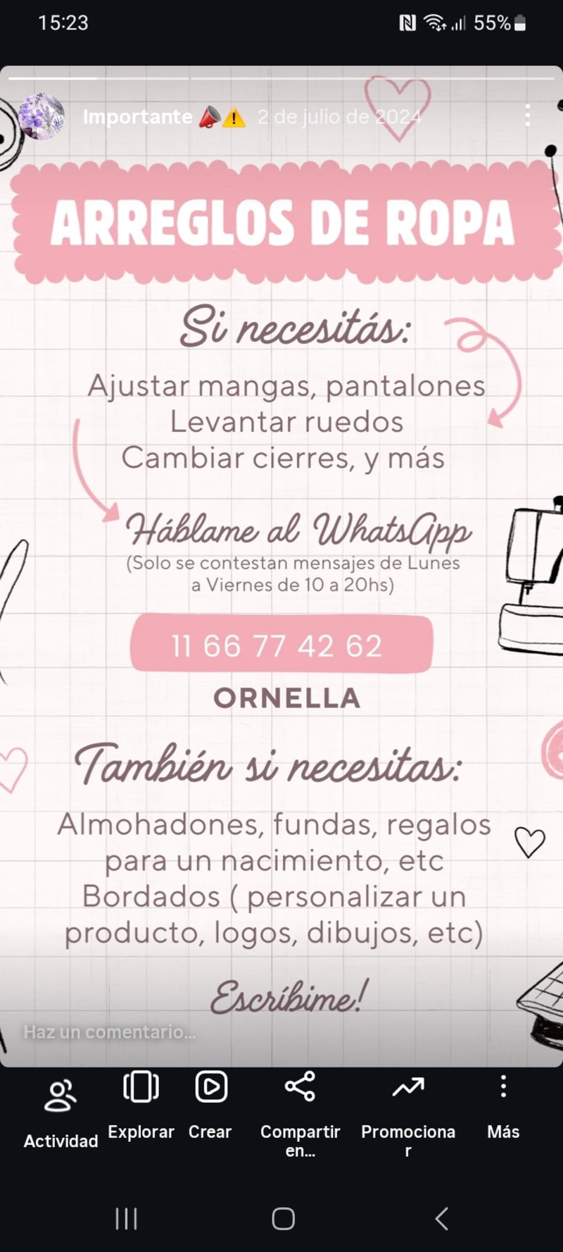 Arreglos de ropa👚👖👗🧥