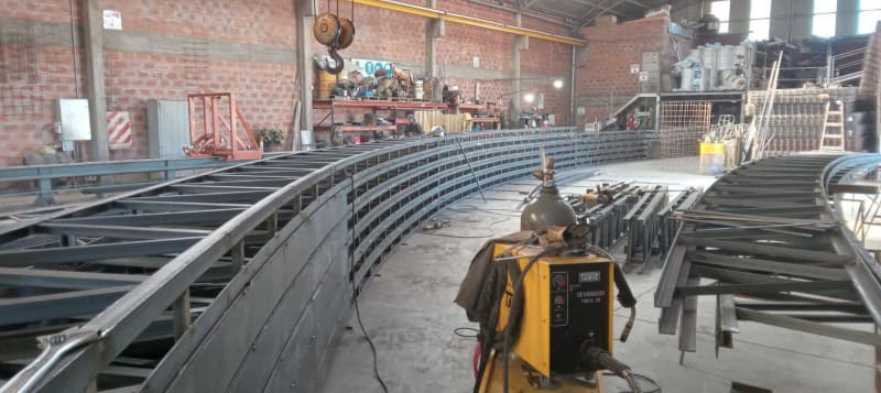 Estructuras metálicas para naves industriales