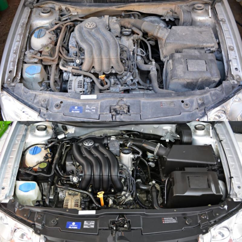Lavado Detallado de Motor