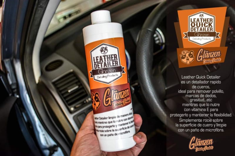 Leather Quick Detailer - Detallador Rapido de Cueros