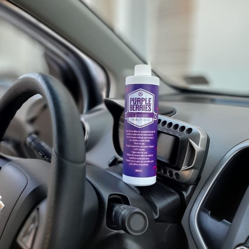 Purple Berries - Acondicionador brillante para plasticos interiores y exteriores