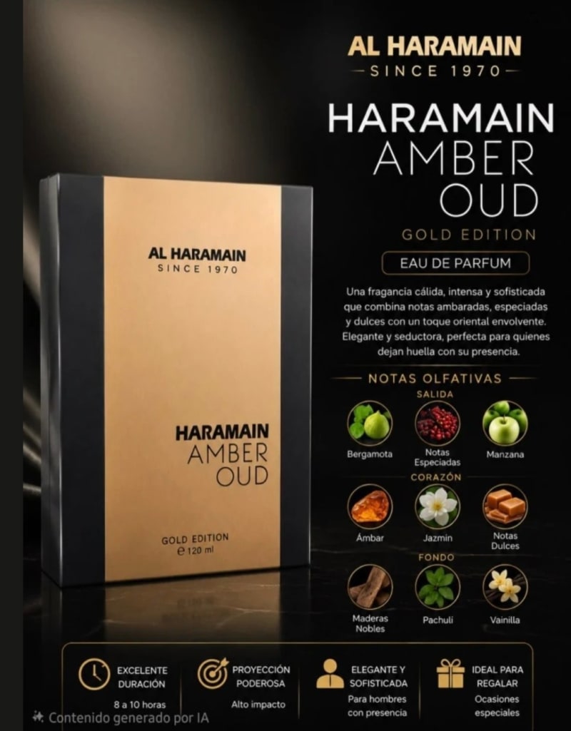 Al Haramain Amber Oud Gold Edition